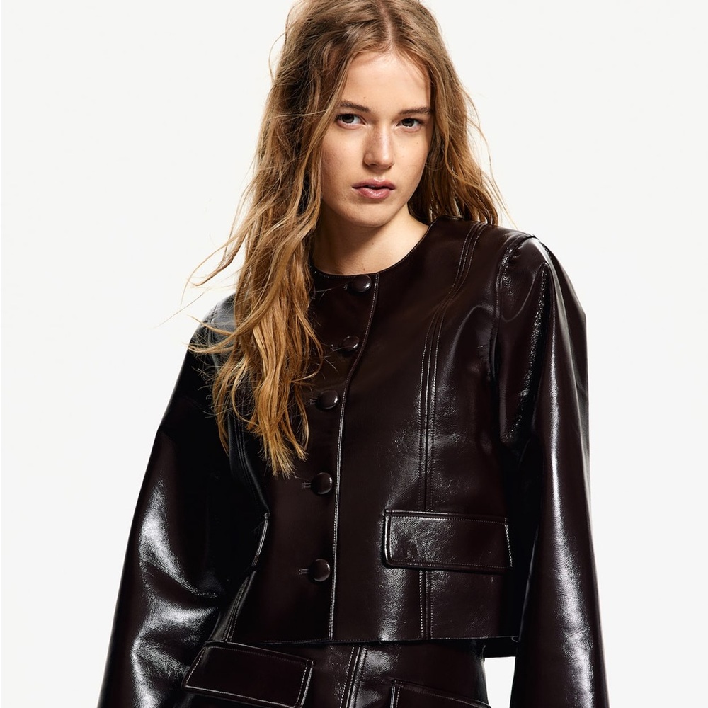 H&M Coated Jacket
